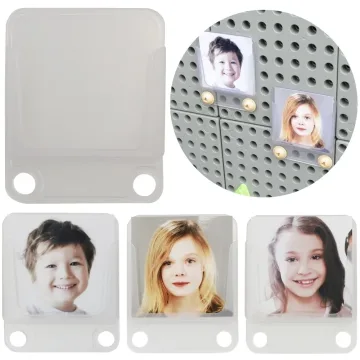 Skaidrus kišeninis nuotraukų dėklas MASTERKIDZ 6 vnt.