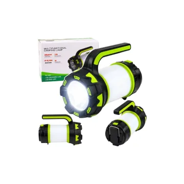 LED žibintuvėlis 2-in-1: kempingo, kelioninis, akumuliatorinis, daugiafunkcinis