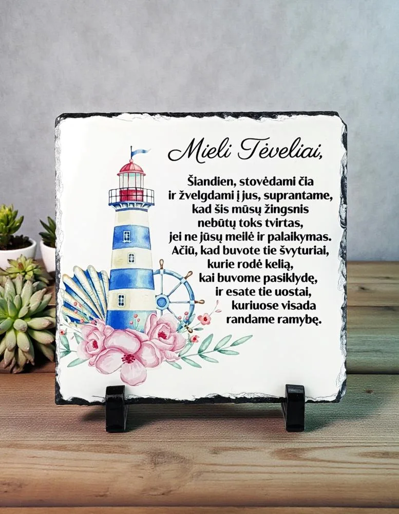 Fotoakmuo „Mieliems tėveliams“