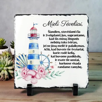 Fotoakmuo „Mieliems tėveliams“