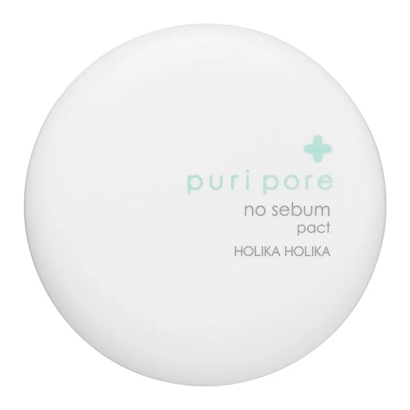 Holika Holika Puri Pore No Sebum Pact – kompaktinė pudra · 2
