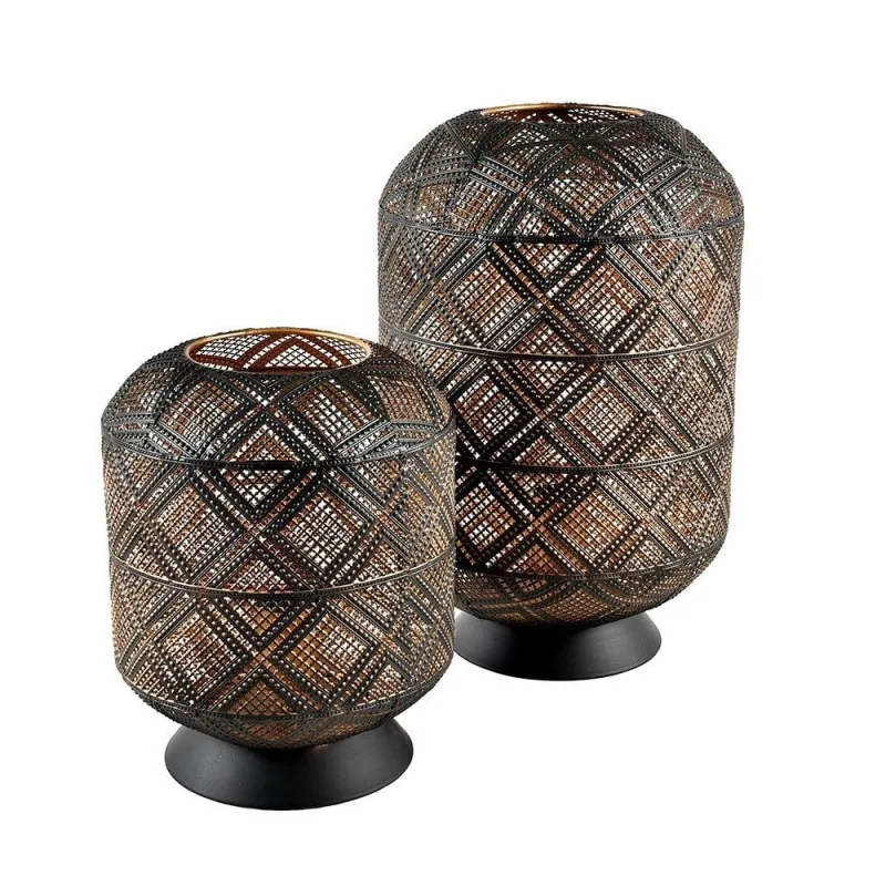 Metalinis šviestuvas NERO — 26,5x26,5x39,5 cm
