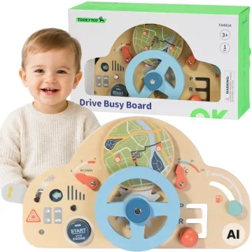 Medinis edukacinis vairas TOOKY TOY 3+