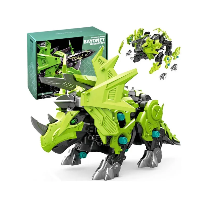 Konstruktorius robotas trikeratopso dinozauras ZA4371 · 1