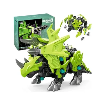 Konstruktorius robotas trikeratopso dinozauras ZA4371