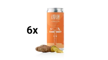 6 vnt - Kaip Kam Ginger kombucha
