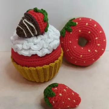 Rinkinys „Braškinis desertas“