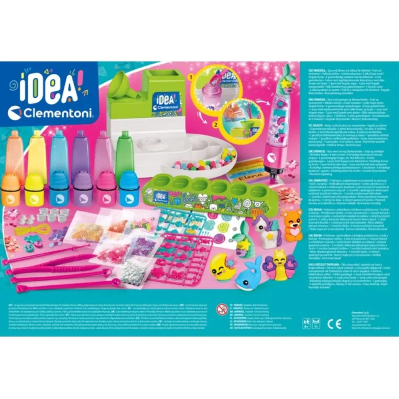 Kūrybinis rinkinys Idea Art Highlighter Marker Factory 6 vnt Clementoni 18127 · 2