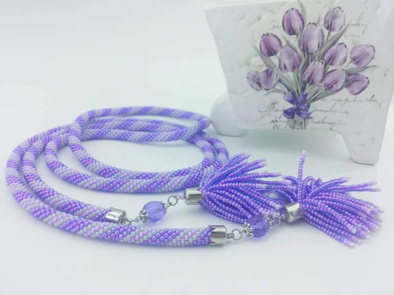 Kaklo papuošalas „Viola“