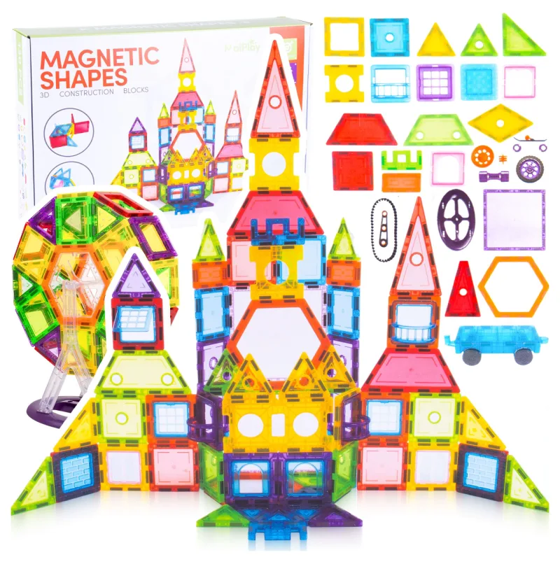 Magnetinis konstruktorius, 130 vnt · 1