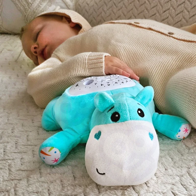 Minkštas žaislas projektorius 2-in-1 WOOPIE BABY Hippo · 3