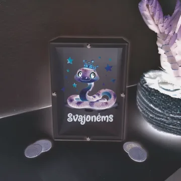 3D Taupyklė stačiakampė su gyvate „Svajonėms“