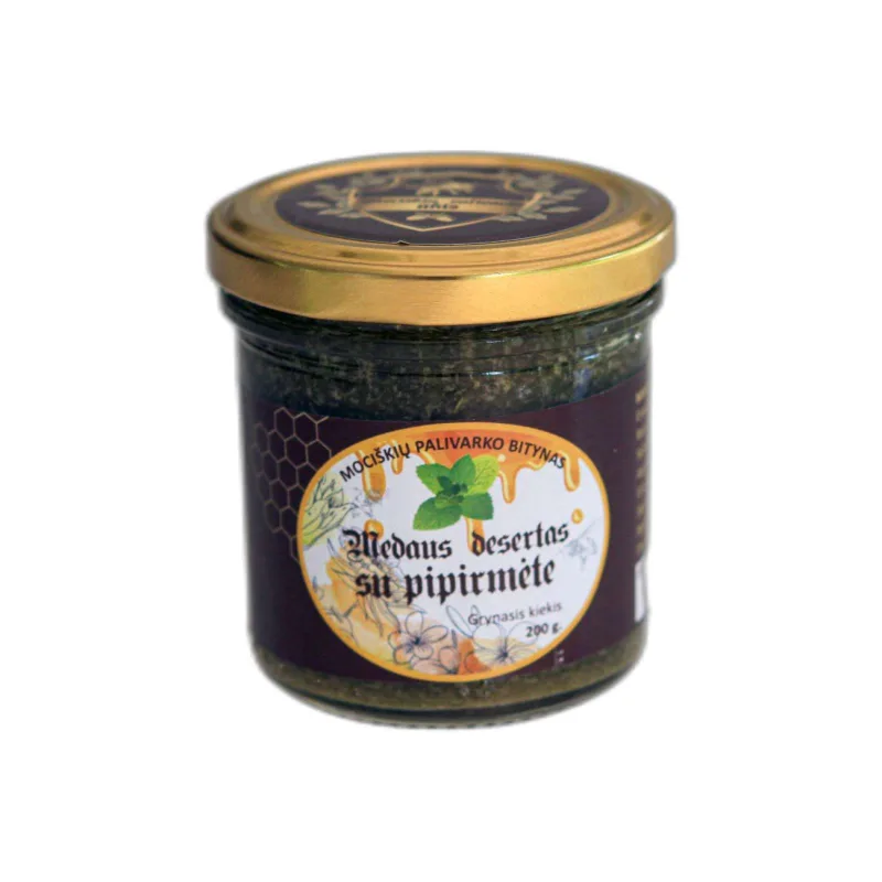 Medaus desertas su pipirmėte