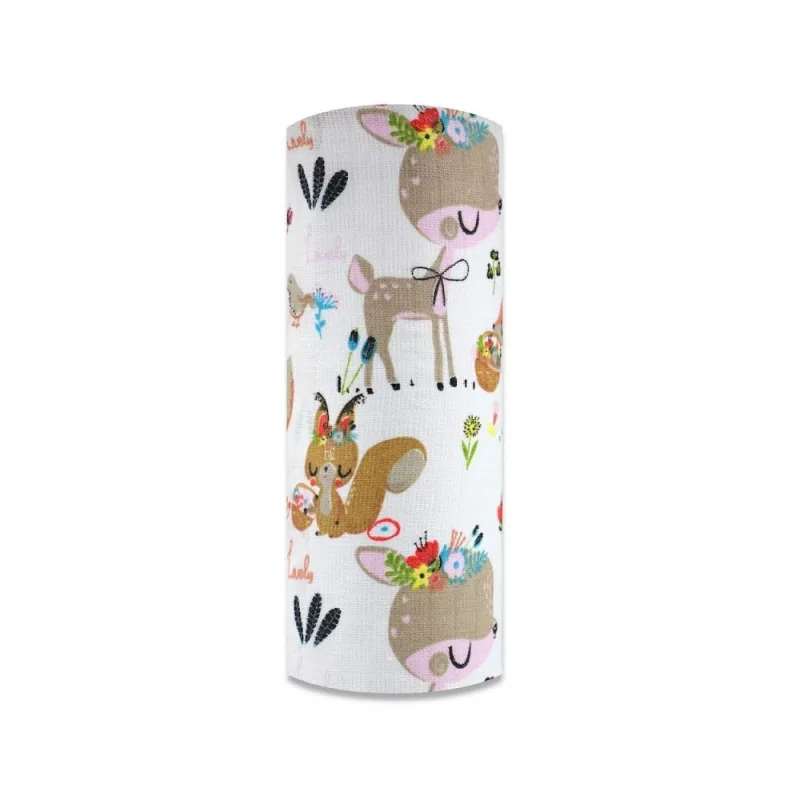 Sauskelnės - 25165 - TETRA PRINT - EGA - BABY ANIMALS - dydis 70x80 cm · 1