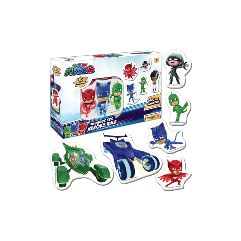 Pyjamers Pjmasks magnetukų rinkinys ME 5031-32 · 1