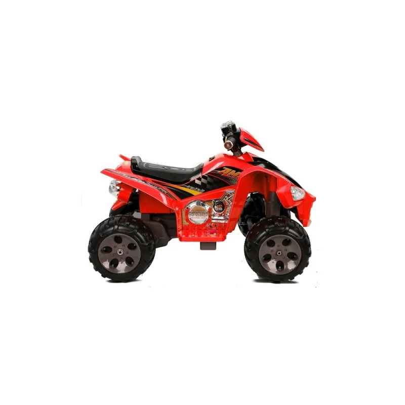 Elektrinis keturratis Big Wheels, Red · 2