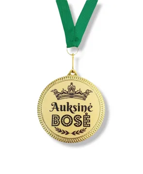 Metalinis medalis „Auksinė Bosė“