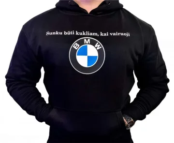 UNISEX Džemperis: Sunku būti kukliam, kai vairuoji BMW