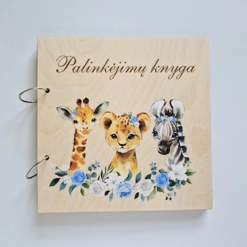 Palinkėjimų knyga „Džiunglių Gyvūnai“