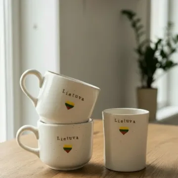 Puodelis Lietuva 💛💚♥️