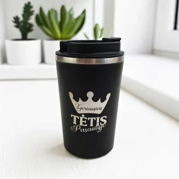 Termo puodelis „Geriausias tėtis pasaulyje“ 350ml