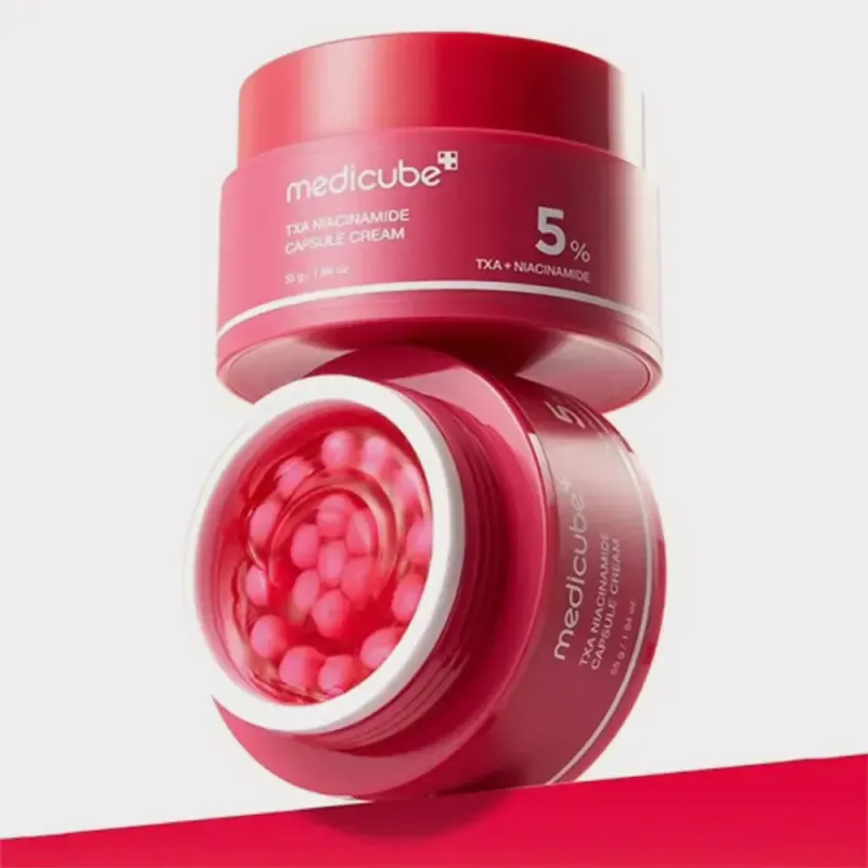 medicube TXA Niacinamide Capsule Cream – veido kremas su traneksamo rūgštimi · 2