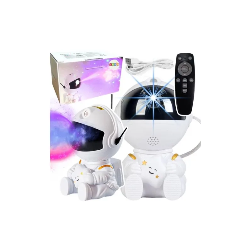 Projektorius „Astronautas su žvaigžde“, LED, su USB nuotolinio valdymo pultu · 1