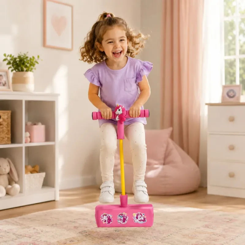 Sportinis žaislas WOOPIE Jumper, rožinis vienaragis · 3