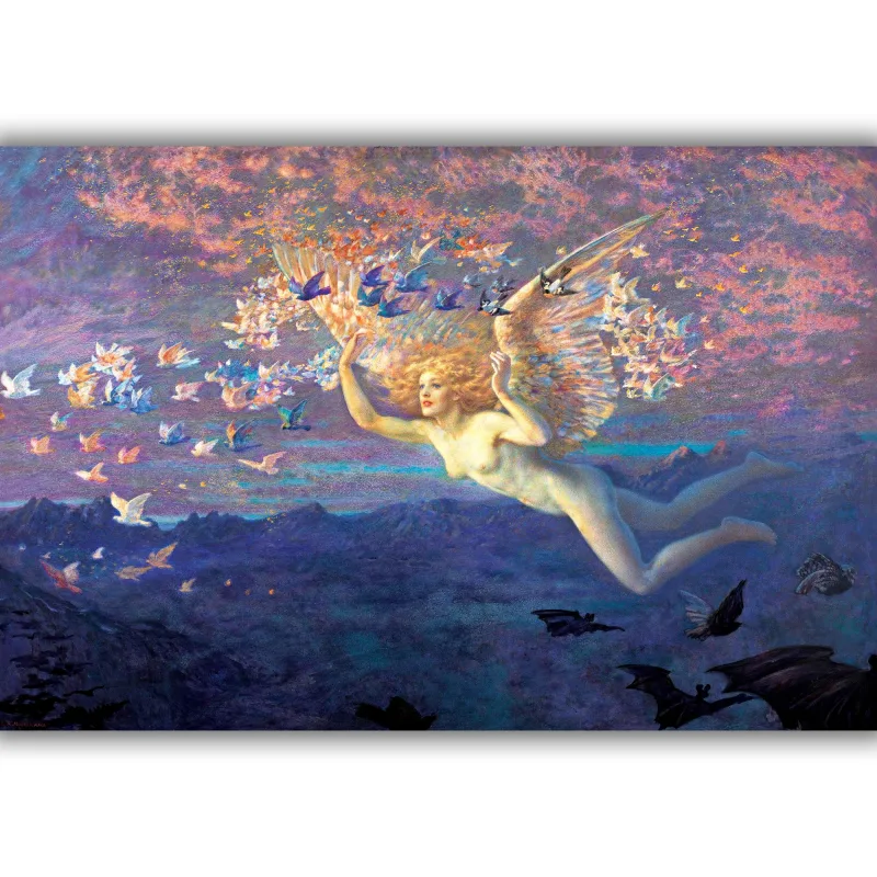 Reprodukcija „Ryto sparnai“, Edward Robert Hughes