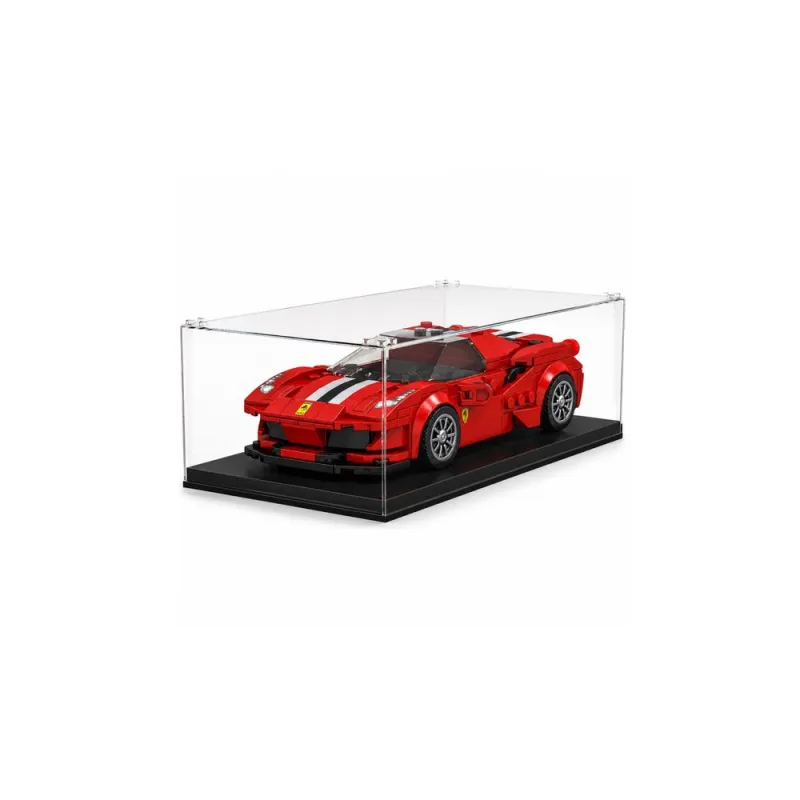 Konstruktorius Sportinis lenktyninis automobilis, raudonas,  su vitrina, 364 el. · 3