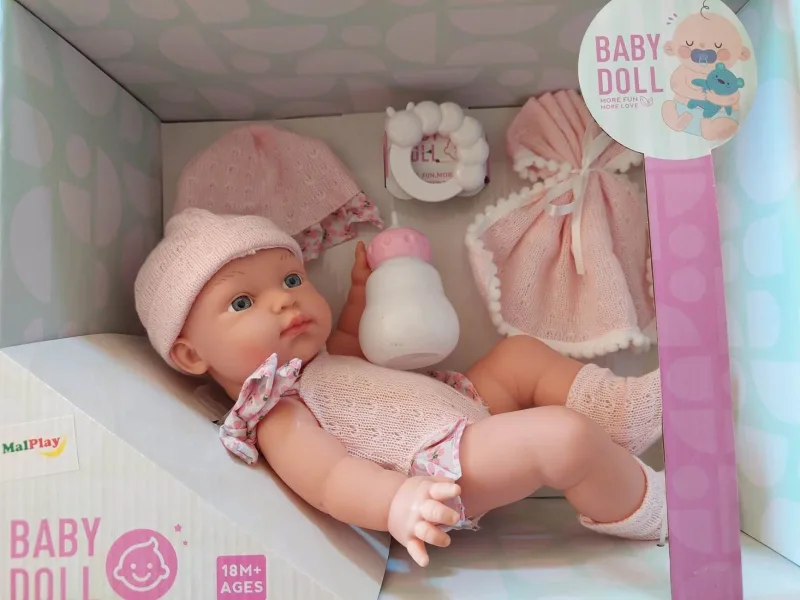 Lėlė kūdikis su priedais 30.5 cm · 2