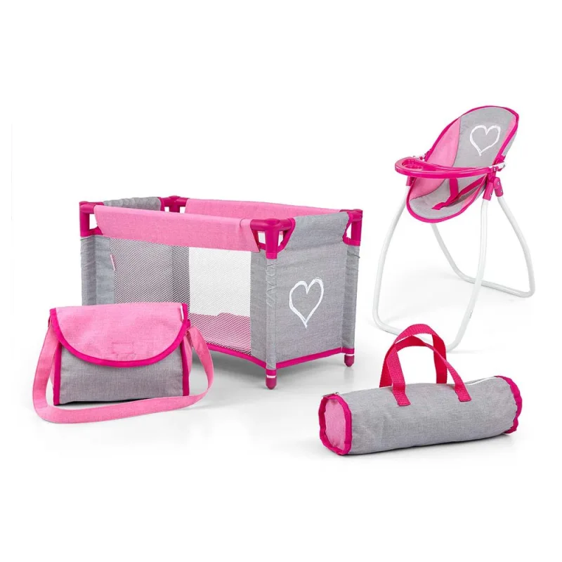 Lėlės priedų rinkinys - 4754 / 8192 - ELSA - PINK · 2