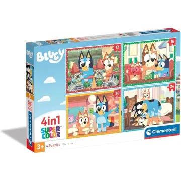 Dėlionė Clementoni 21530 4-in-1 Bluey