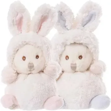 Meškiukas Zigi mėlynas arba rožinis 15 cm (Bukowski) — Mėlynas