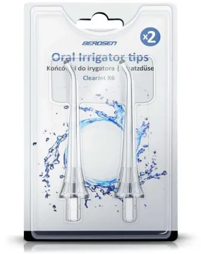 Antgaliai Berdsen X6 ir X4 irigatoriui, 2 vnt