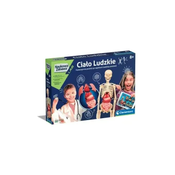 Žmogaus kūno anatomija Scientific Fun Lenkų kalba Clementoni 60249