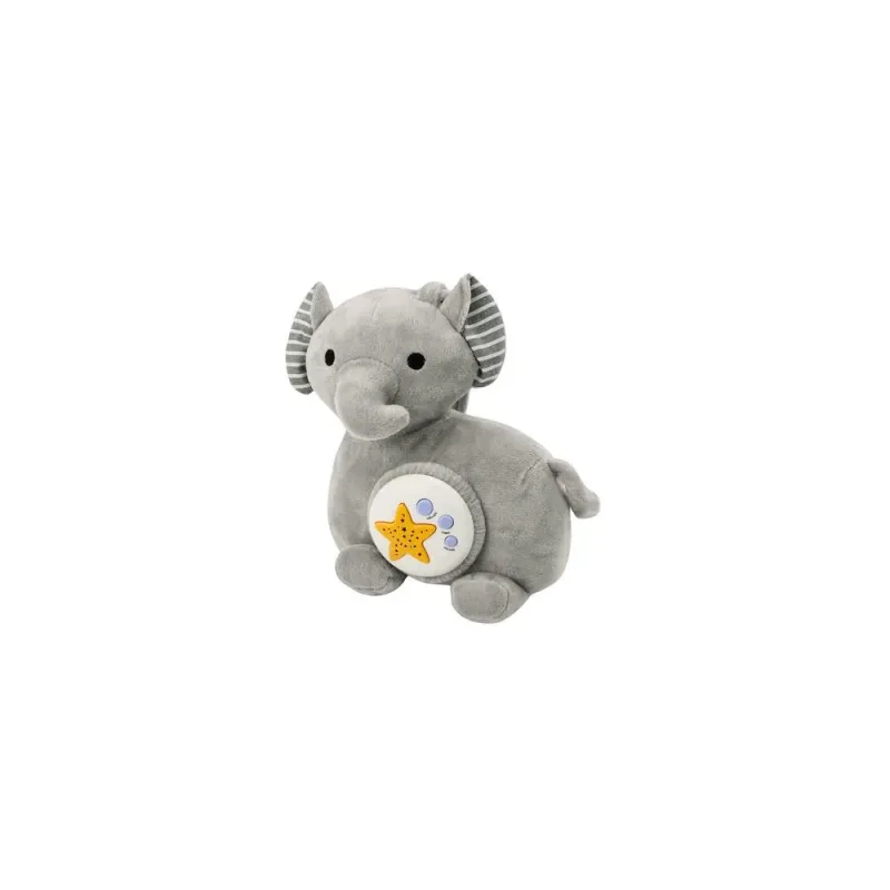 Pliušinis dramblys Projektorius Grey Hugs Stars Melodies · 1