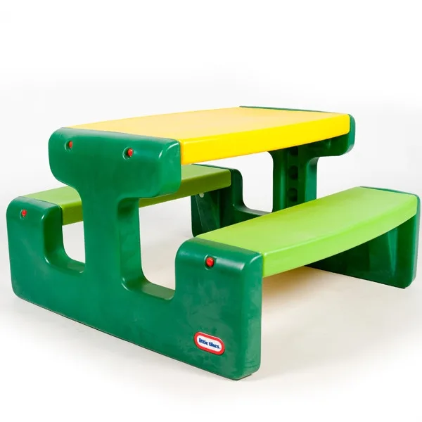 Little Tikes didysis žalias pikniko stalas · 1