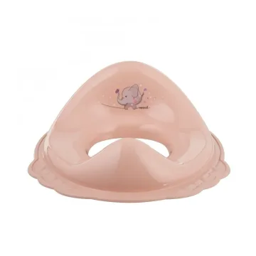 Maltex Baby klozeto sėdynė, neslystanti, Minimal, rožinė, rožinės gumytė