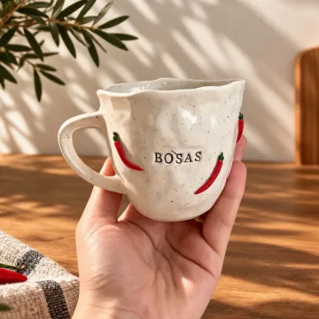 Puodelis BOSAS su čili pipirais