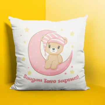 Pagalvė „Saugau tavo sapnus“