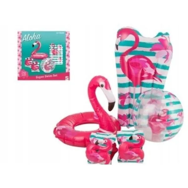 Pripučiamas Flamingo plaukimo rinkinys vaikams, Intex · 1