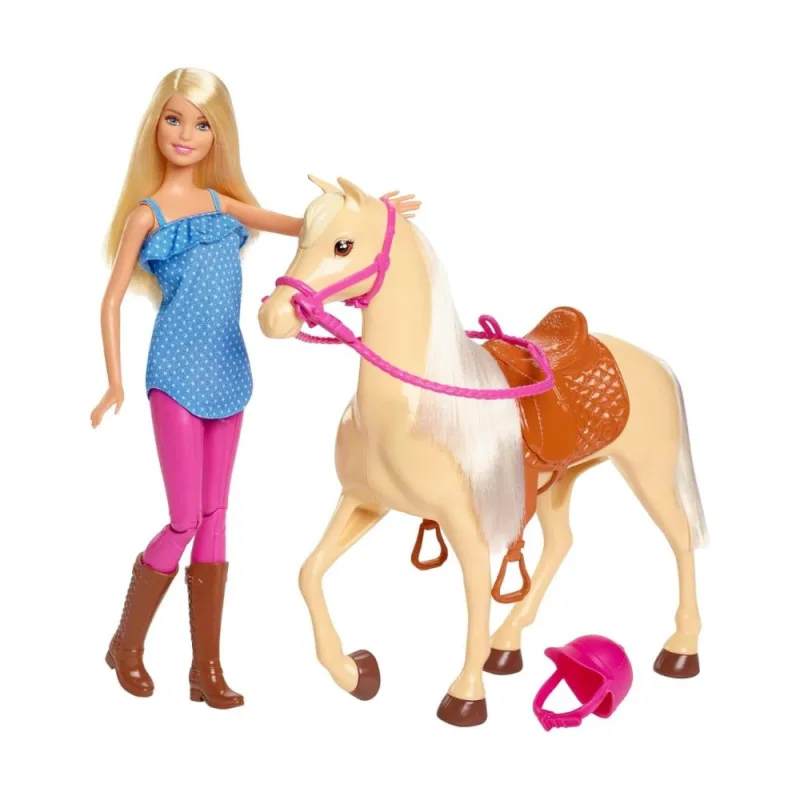 Lėlė Barbie Mattel su žirgu FXH13 · 1