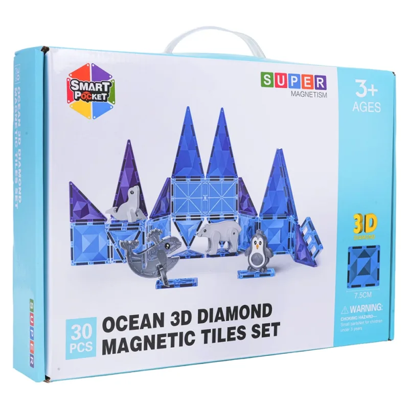 Magnetinis konstruktorius ICE SNOW 30 el. · 2
