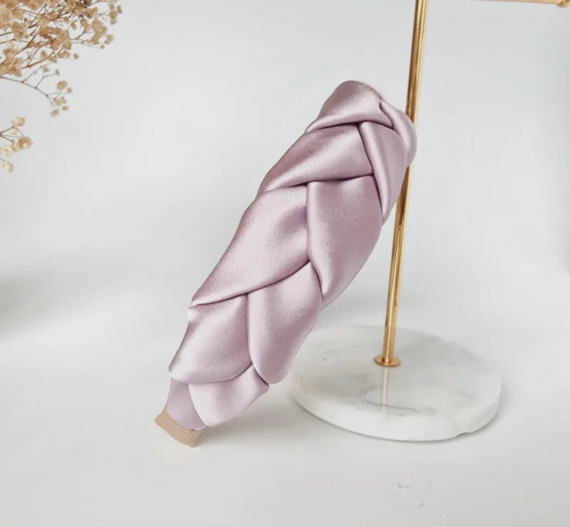 Šilkinis plaukų lankelis, Alyvinis
