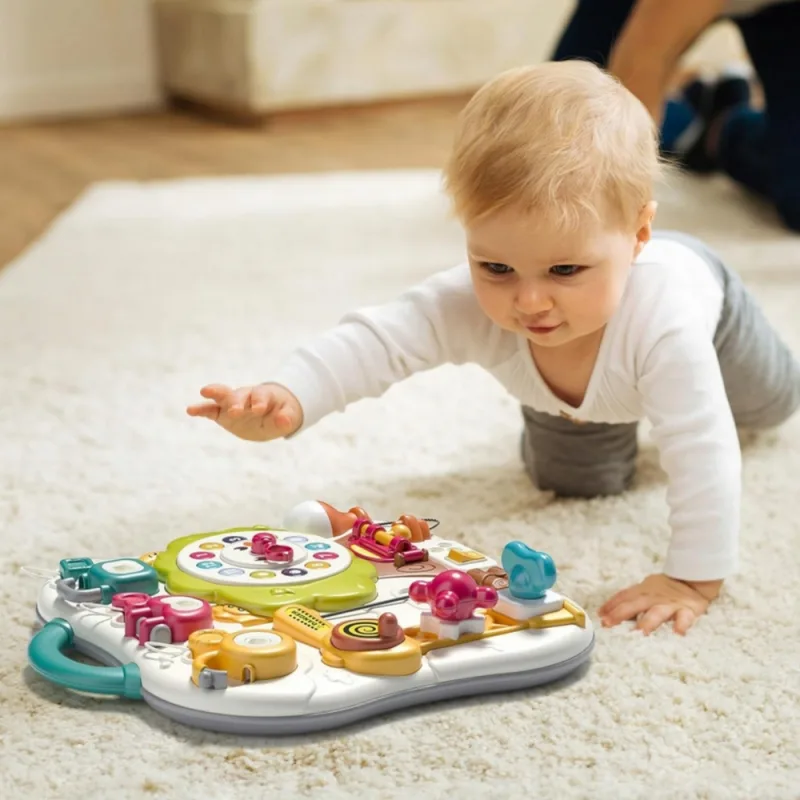 Interaktyvi sensorinė lenta mažyliams WOOPIE Montessori · 2