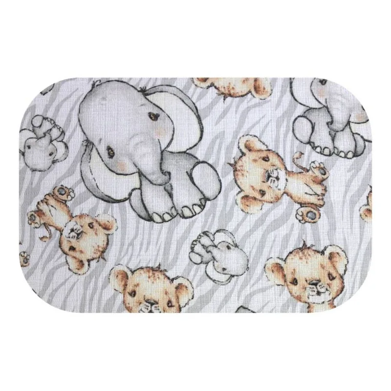 Sauskelnės - 25387 - TETRA DRUK - EGA - SAFARI - GREY - dydis 70x80 cm · 2