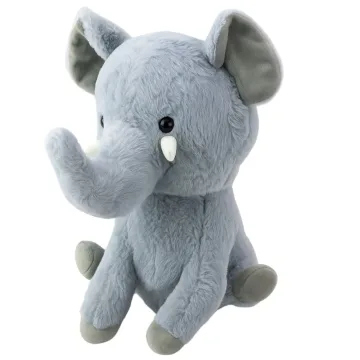 Pliušinis talismanas Hugs Little Elephant Grey 26cm