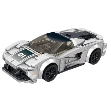 Konstruktorius R/C Sportinis automobilis Pilkas