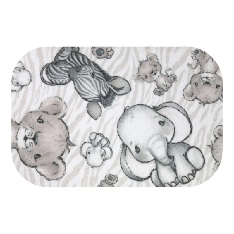 Sauskelnės - 24946 - FLANEL PRINT - EGA - SAFARI - smėlio spalvos - dydis 70x80 cm · 2